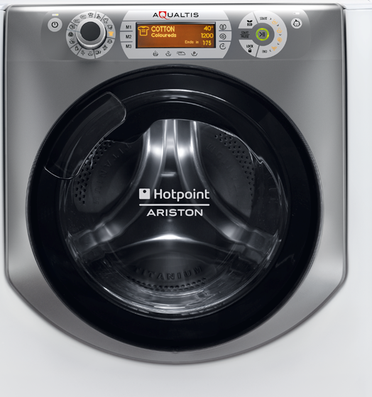 Hotpoint AQS73D29: Obtine rufe mai curate cu masina de spalat Slim Hotpoint  - TehnoNews.ro